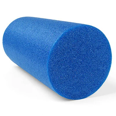 CanDo Foam Roller – Blue PE foam – 6″ x 12″ – Round – 30-2151