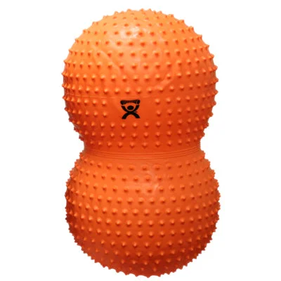 CanDo Inflatable Exercise Sensi-Saddle Roll – Orange – 20″ Dia x 39″ L (50 cm Dia x 100 cm L) – 30-1736