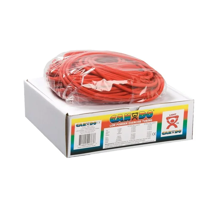 CanDo Low Powder Exercise Resistance Tubing