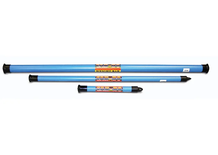 Cando Mini Weight Bars, 3.0 lb Each, (1.40 kg) Set of 2