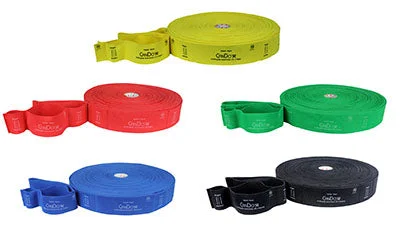 CanDo Multi-Grip Exerciser, 30 yard, set of 5 (1 ea: yellow through black) – 10-6618
