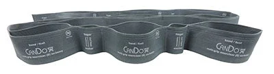 CanDo Multi-Grip Exerciser, 6 Foot Exerciser, XX-Heavy, Silver – 10-6606