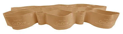 CanDo Multi-Grip Exerciser, 6 Foot Exerciser, XX-Light, Tan, Case of 24 – 10-6600-24