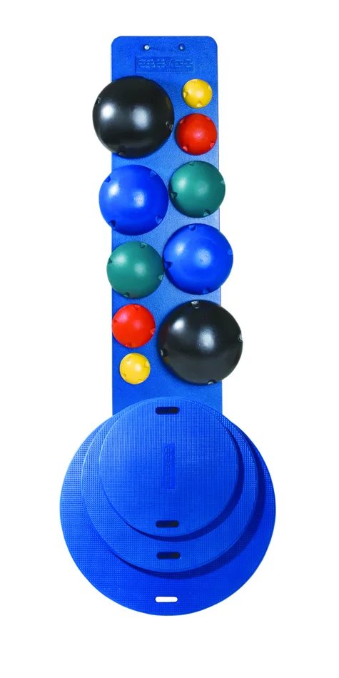 CanDo MVP Balance System – 10-Ball Wall Rack only, no balls
