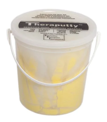 CanDo Scented Theraputty Exercise Material – 5 lb – Banana – Yellow – X-Soft – 10-2781