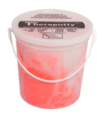 CanDo Scented Theraputty Exercise Material – 5 lb – Cherry – Red – Soft – 10-2782