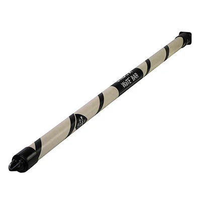 CanDo Slim WaTE Bar, Silver Stripe, 9 lbs. – 10-1612