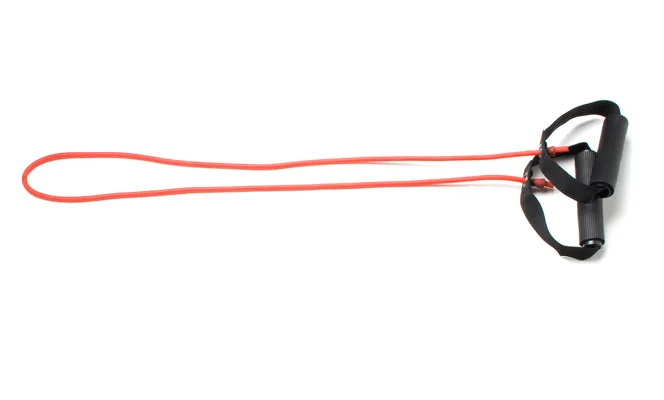 CanDo Tubing with Handles Exerciser – 48″ – Red – light – 10-5562