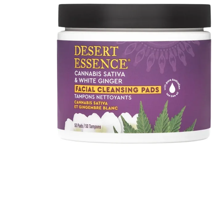 Cannabis Sativa & White Ginger Facial Cleansing Pads