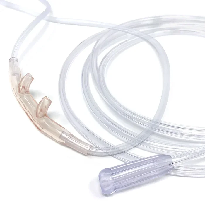 Captive Technologies Vanish Adult Cannula with Supply Line, Clear, 2ft