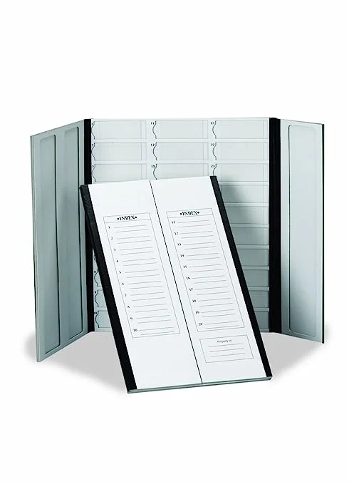 CARDBOARD SLIDE FOLDER 30 SPACE