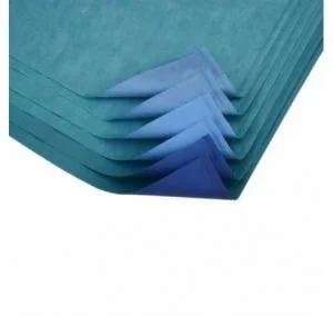 Cardinal Cardinal Health Sterilization Wrap Blue / Green 24 X 24 Inch Dual Layer SMS Polypropylene – CH2G0024
