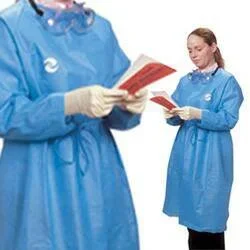 Cardinal ChemoPlus Chemotherapy Procedure Gown Medium Unisex NonSterile Blue – CT5000
