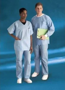 Cardinal Converters Scrub Pants X-Large Blue Unisex – 23604PE
