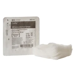 Cardinal Health Curity™ AMD™ 4 x 4 Sterile Antimicrobial Dressing, 1280/CS