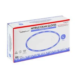 Cardinal Health FLEXAL Touch Nitrile Exam Gloves, Powder-Free, 3.1 MIL