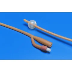 Cardinal Health Foley Catheter Kenguard 2-Way Standard Tip 30 cc Balloon 16 Fr. Silicone Coated Latex, 10 EA/BX