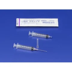 Cardinal Health Hypodermic Needle Monoject SoftPack Without Safety 18 Gauge 1-1/2 Inch Length