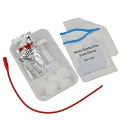 Cardinal Health Intermittent Catheter Tray Curity Open System / Urethral 16 Fr. Without Balloon Red Rubber, 20 EA/CS
