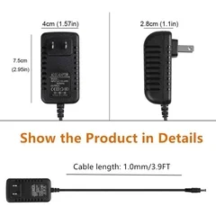 Cardinal Health Kangaroo™ Joey ePump Power Cord (383491) - Image 3