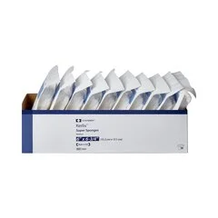 Cardinal Health Kerlix Medium Super Sponges 6in x 6 3/4in Sterile 5’S In Peel Back Pkg - Image 2
