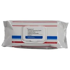 Cardinal Health Rinse-Free Personal Wipe Cardinal Health Wings Soft Pack Vitamin E / Chamomile / Aloe Vera Scented 96 Count, 768 EA/CS