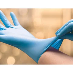 Cardinal Health Surgical Glove ESTEEM Blue with Neu-Thera Size 8 Sterile Polyisoprene Standard Cuff Length Smooth Blue Not Chemo Approved, 50 EA/BX
