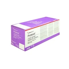 Cardinal Health Surgical Glove Protexis Latex Micro Size 7.5 Sterile Latex Standard Cuff Length Smooth Light Brown Not Chemo Approved, 50 EA/BX