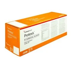 Cardinal Health Surgical Glove Protexis PI Size 6.5 Sterile Polyisoprene Standard Cuff Length Smooth Ivory Chemo Tested, 50 EA/BX - Image 3