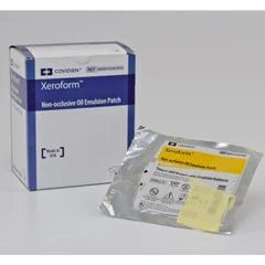 Cardinal Health xeroform Petrolatum Dressing Covidien 5 x 9″ Gauze Bismuth Tribromophenate Sterile, 72 EA/CS
