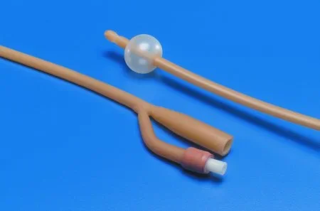 Cardinal Kenguard Foley Catheter 2-Way Standard Tip 5 cc Balloon 16 Fr. Silicone Oil Coated Latex – 3560-