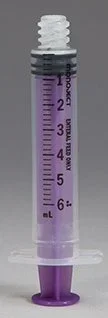 Cardinal Monoject Oral Medication Syringe 6 mL Blister Pack Enfit Tip Without Safety – 406SE