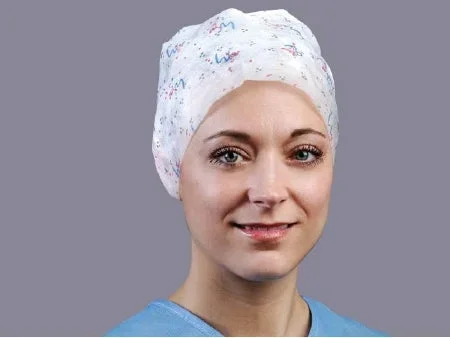 Cardinal Nurse’s Cap One Size Fits Most Celebration Print Elastic – 3290