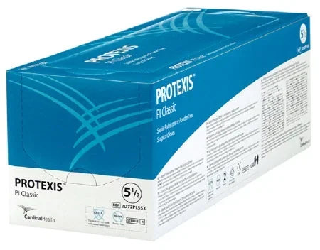 Cardinal Protexis PI Classic Surgical Glove Size 6 Sterile Polyisoprene Standard Cuff Length Smooth Ivory Not Chemo Approved – 2D72PL60X