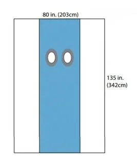 Cardinal Surgical Drape Angiography Sheet 80 W X 135 L Inch Sterile – D2244