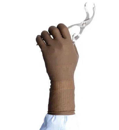 Cardinal Surgical Glove Sterile Polyisoprene Standard Cuff Length Smooth Brown