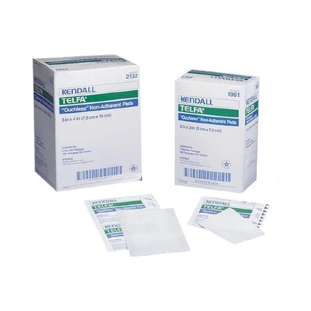 Cardinal TelfaOuchless Non-Adherent Dressing Cotton 3 X 8 Inch NonSterile – 2891