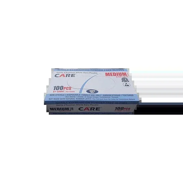 Care Gloves Nitrile Examination PPE Gloves