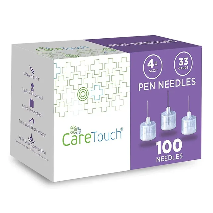 Care Touch Pen Needle 33g 5/32″ – 4mm