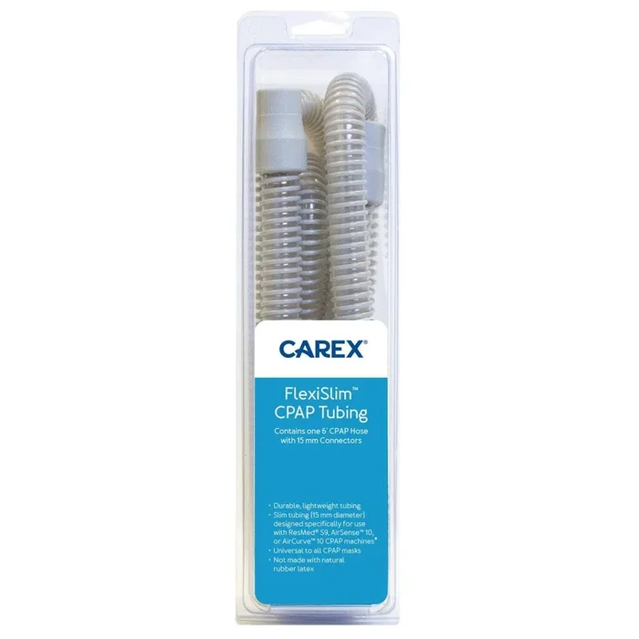 Carex FlexiSlim CPAP Tubing, 6 Feet