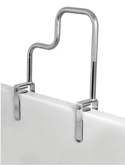 Carex Tri-Grip Bathtub Rail, Chrome – 43-1604