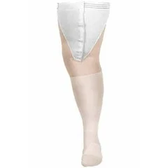 Carolon Company Anti-embolism Stockings CAP Thigh-high 2 X-Large, Long White Inspection Toe, 10EA/CT