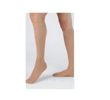 Carolon Company Health Support Compression Stockings Knee High Size C / Short Beige – 100312