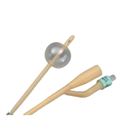 Catheter Foley Lubricath 20Fr 30cc 2-Way 12/Case