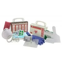 Certified Safety Manufacturing Bloodborne Pathogen Kit, 10 Unit Deluxe, Poly Case, 10/cs
