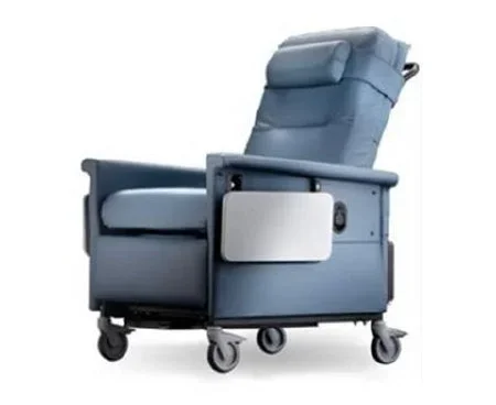 Champion Manufacturing 56 Series Bariatric Transport Manual Recliner Navy Blue 5 Inch Thermoplastic Casters 5 Inch Thermoplastic Casters – 566FS17-T7
