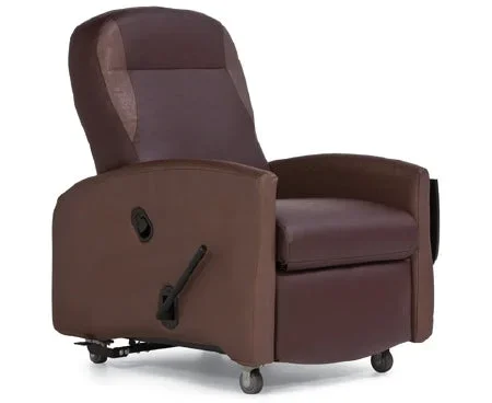 Champion Manufacturing 720 Series Contimuum Manual Recliner Pebble Gray 3 Inch Thermoplastic Casters 3 Inch Thermoplastic Casters – 720FS22-FB