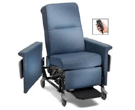 Champion Manufacturing 85P Series Transport Power Recliner Cranberry 5 Inch Thermoplastic Casters 5 Inch Thermoplastic Casters – 85PT96-S7