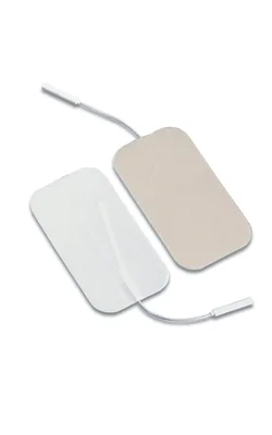 Chattanooga DURA-STICK Rectangle Self-Adhesive Electrode, 2″ x 3.5″, 40/cs