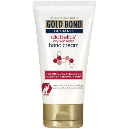 Chattem Gold Bond Ultimate Diabetics’ Foot Moisturizer 3.4 oz. Tube Unscented Cream – 4116705400